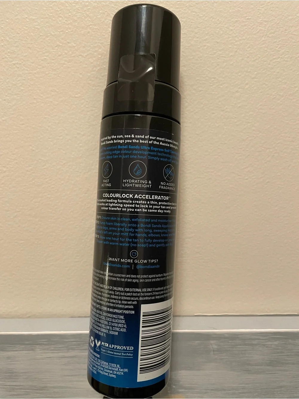 Bondi Sands Ultra Dark Self Tanning Foam - Black/Blue